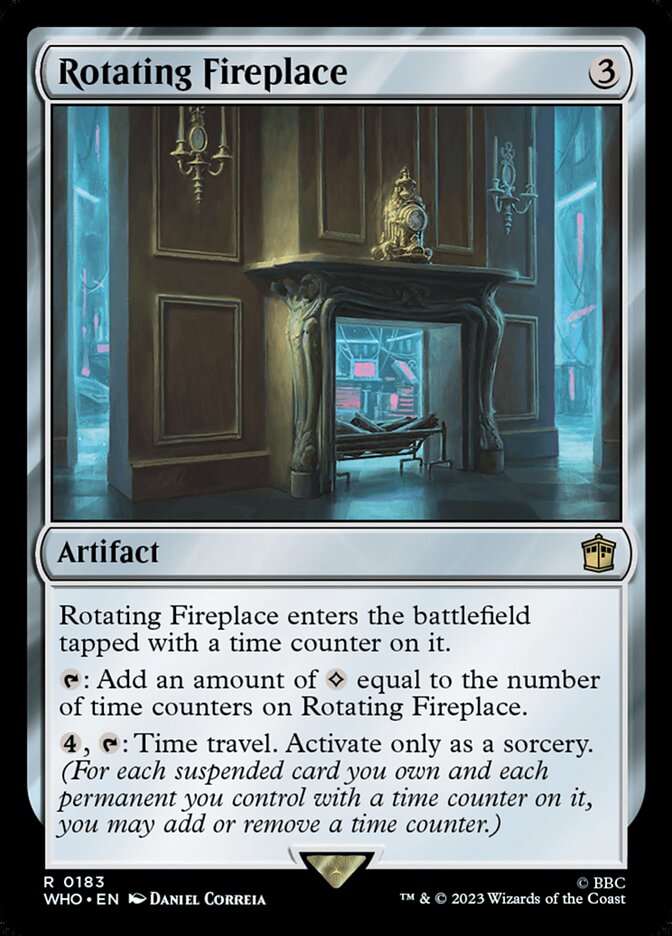 Rotating Fireplace 183/331 (Universes Beyond: Doctor Who)  | Good Games Modbury