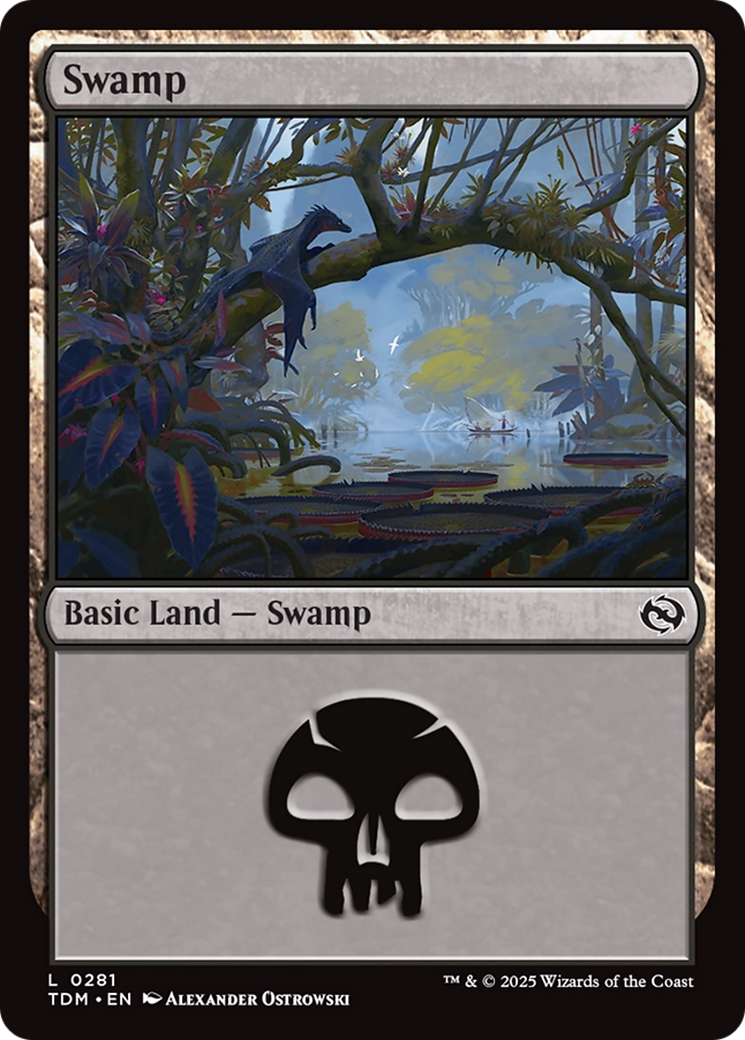 Swamp (0281) [Tarkir: Dragonstorm] | Good Games Modbury