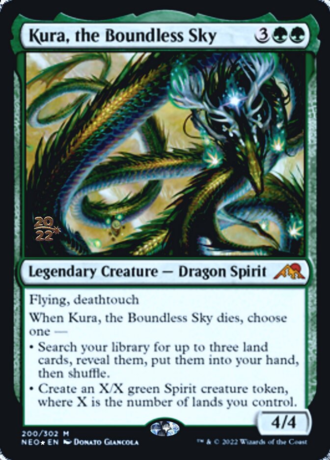 Kura, the Boundless Sky [Kamigawa: Neon Dynasty Prerelease Promos] | Good Games Modbury