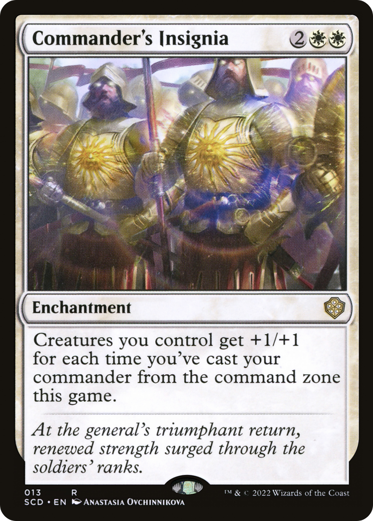 Commander's Insignia [Starter Commander Decks] | Good Games Modbury