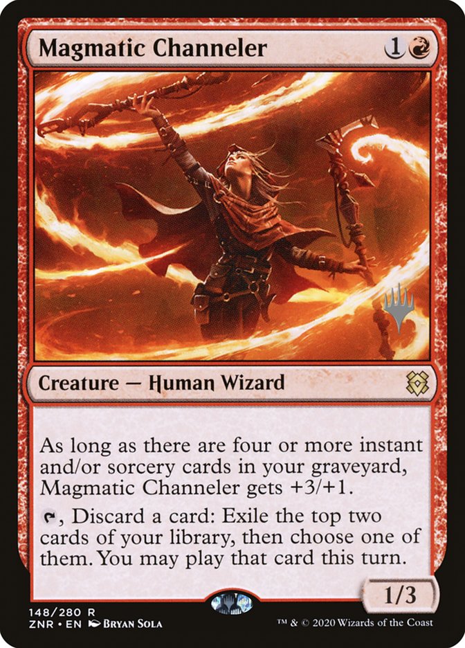 Magmatic Channeler (Promo Pack) [Zendikar Rising Promos] | Good Games Modbury