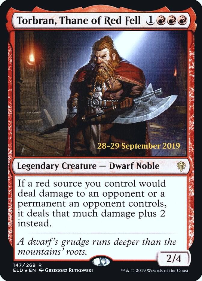 Torbran Thane of Red Fell 147s/152 (Prerelease Cards)  - Foil | Good Games Modbury
