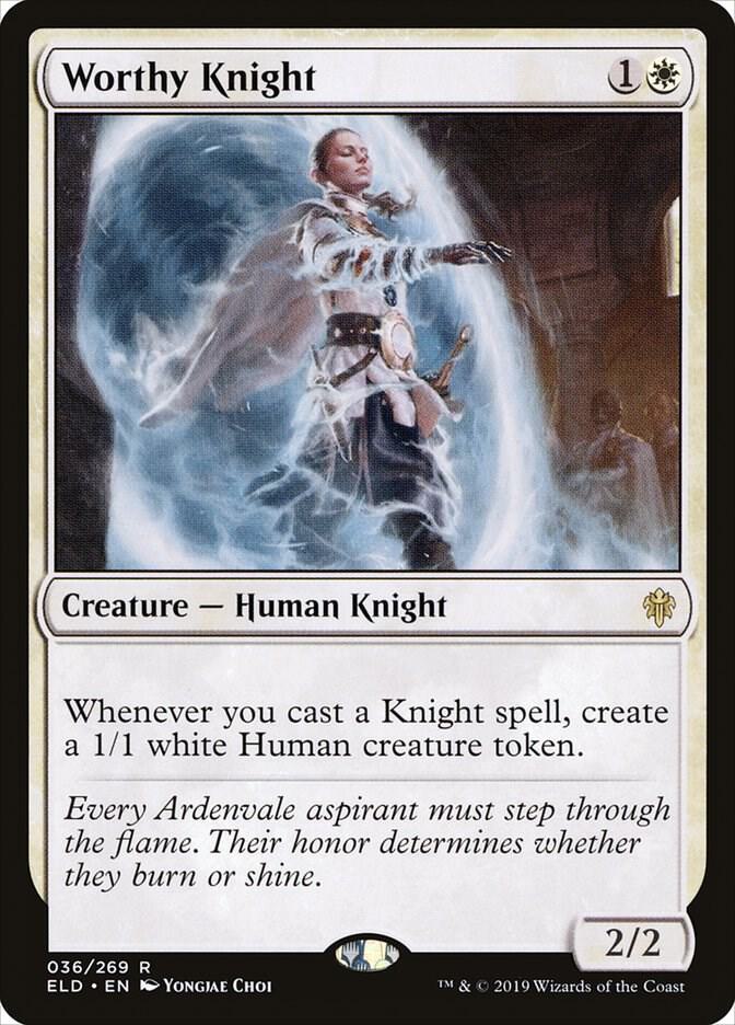 Worthy Knight 36/269 (Throne of Eldraine)  | Good Games Modbury