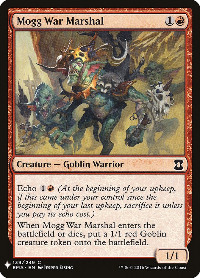 Mogg War Marshal [Mystery Booster] | Good Games Modbury