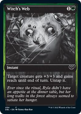 Witchs Web 494/534 (Innistrad: Double Feature)  - Foil | Good Games Modbury