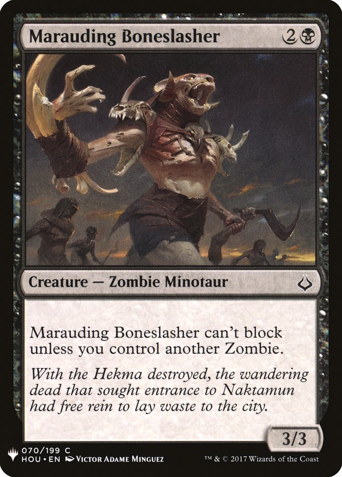 Marauding Boneslasher [Mystery Booster] | Good Games Modbury