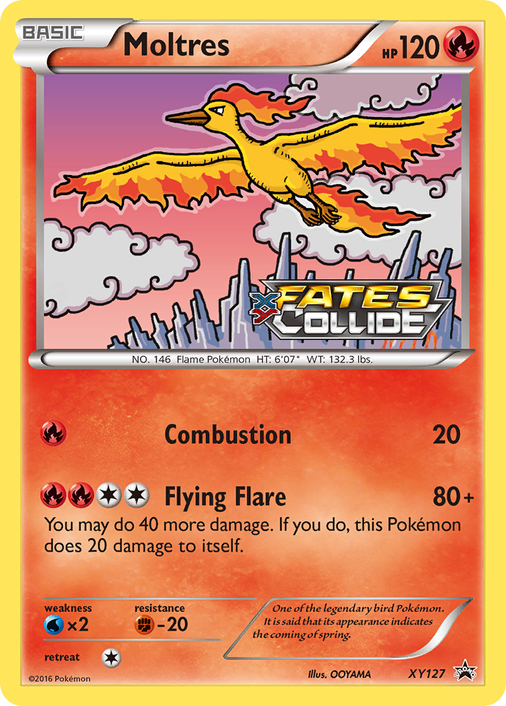 Moltres (XY127) [XY: Black Star Promos] | Good Games Modbury