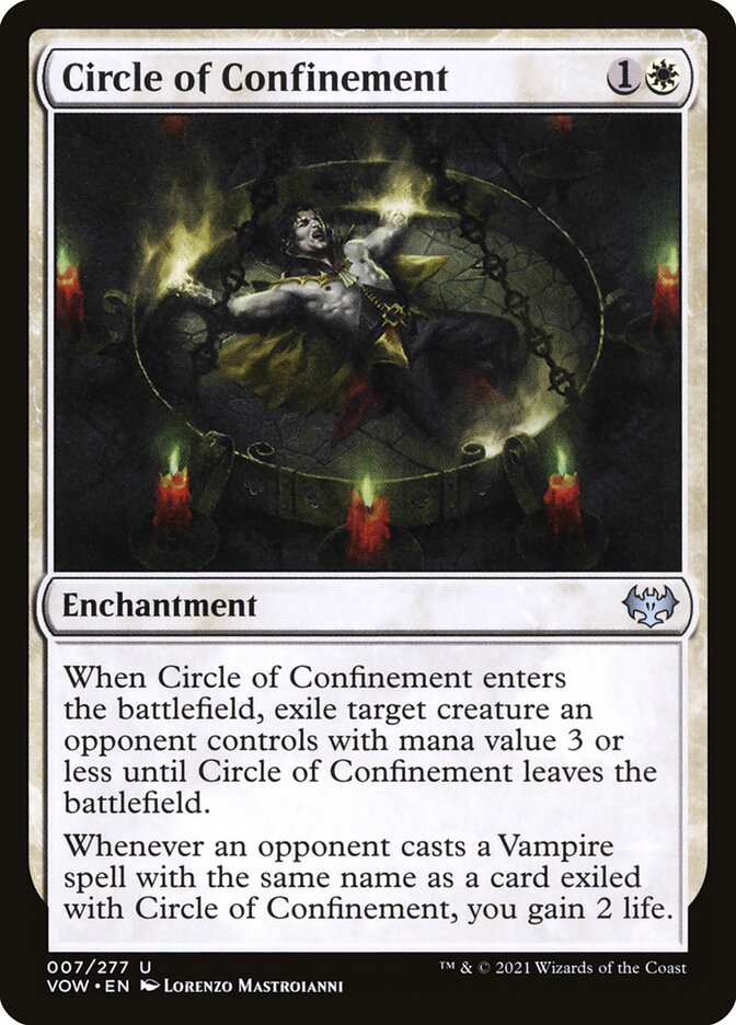 Circle of Confinement 7/277 (Innistrad: Crimson Vow)  | Good Games Modbury