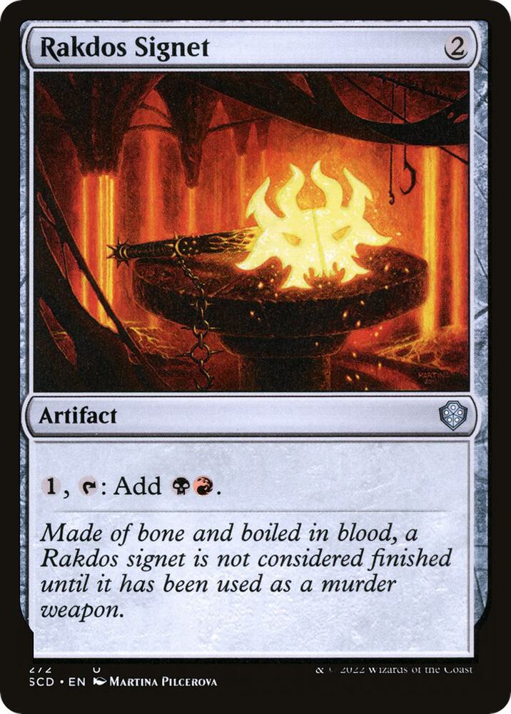Rakdos Signet 272/352 (Starter Commander Decks)  | Good Games Modbury