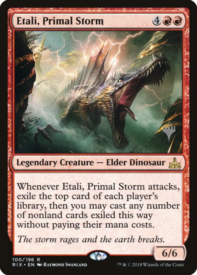 Etali Primal Storm 100 (Promo Pack: Core Set 2020)  - Foil | Good Games Modbury