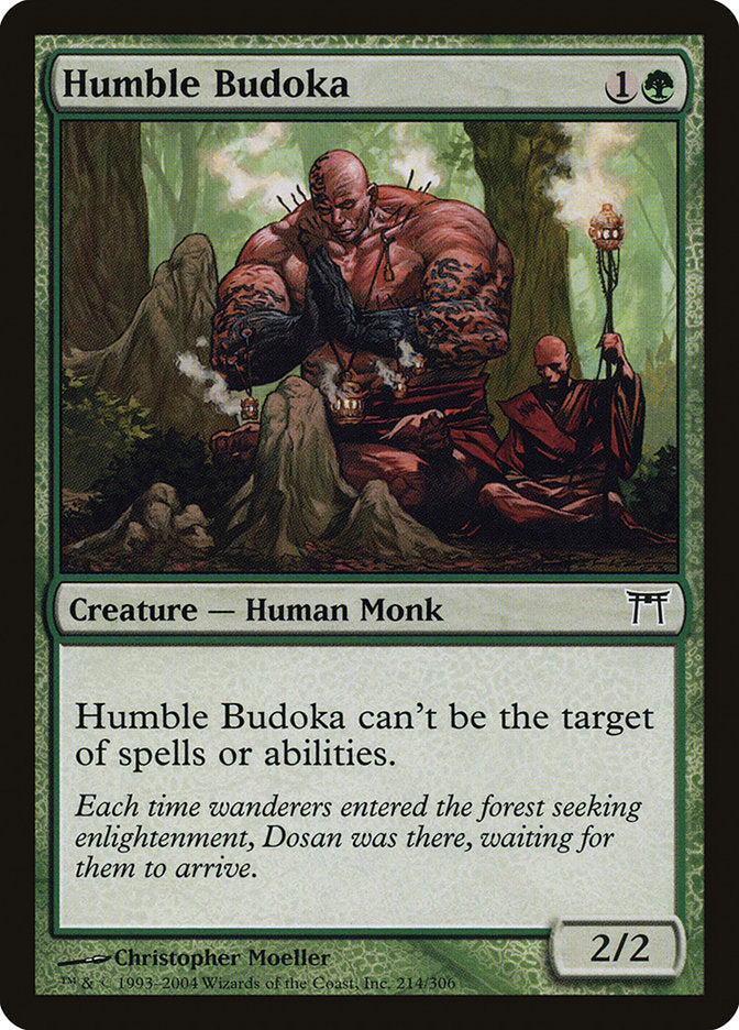 Humble Budoka 214/306 (Champions of Kamigawa)  | Good Games Modbury