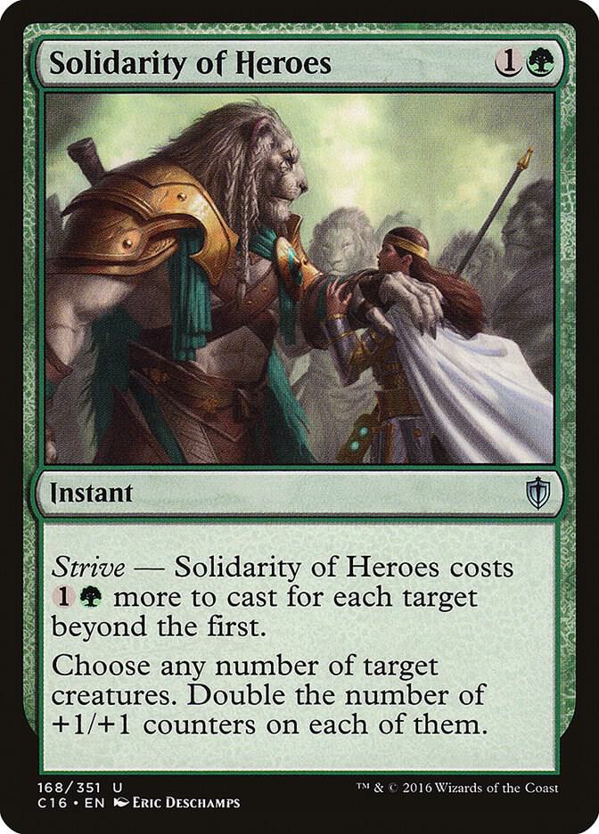 Solidarity of Heroes 168/351 (Commander 2016)  | Good Games Modbury