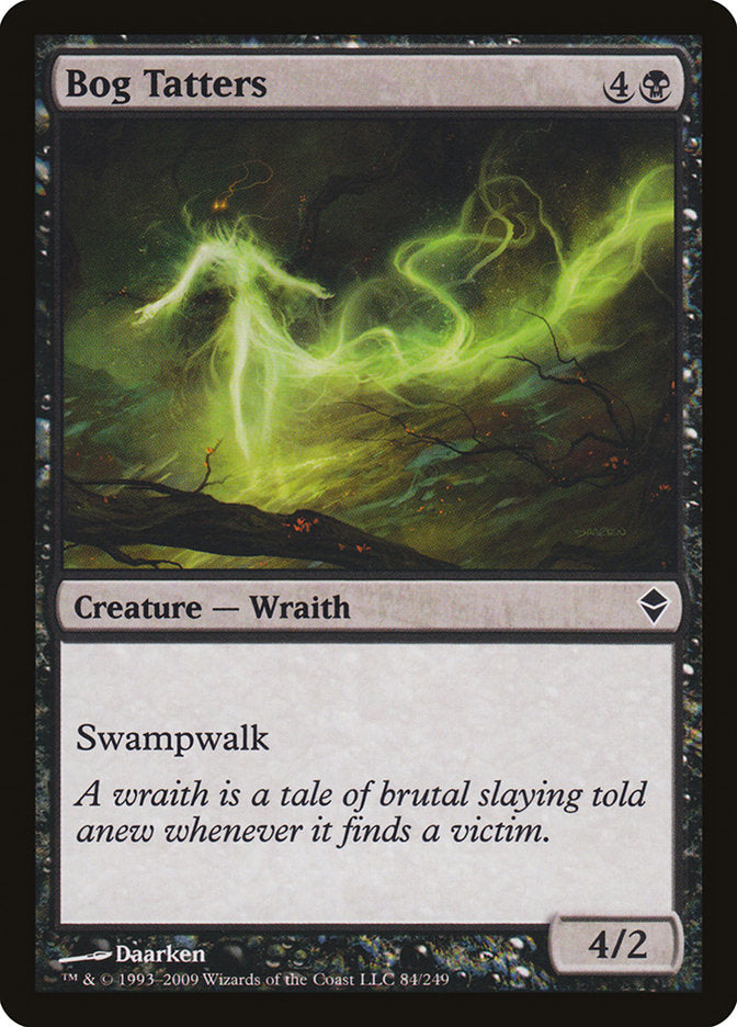 Bog Tatters 84/249 (Zendikar)  - Foil | Good Games Modbury
