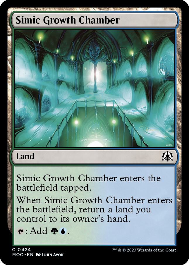 Simic Growth Chamber 424/444 (Commander: March of the Machine)  | Good Games Modbury
