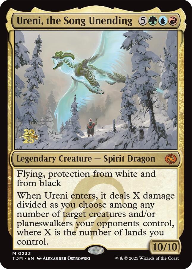 Ureni the Song Unending 233s/166 (Prerelease Cards)  - Foil | Good Games Modbury