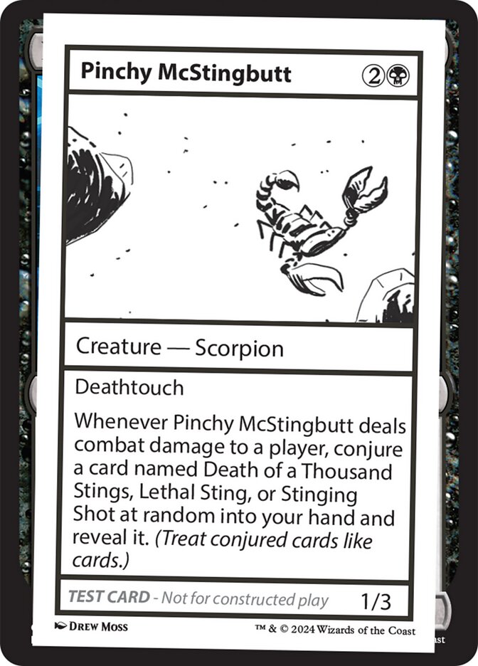 Pinchy McStingbutt 552/390 (Mystery Booster 2 Playtest Cards)  | Good Games Modbury