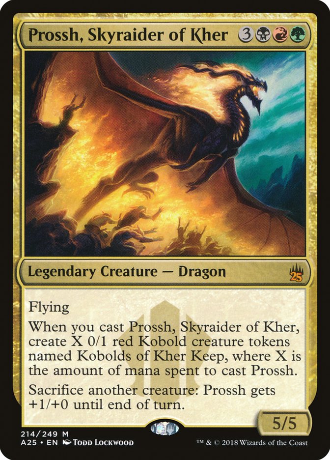Prossh Skyraider of Kher 214 (Masters 25)  - Foil | Good Games Modbury