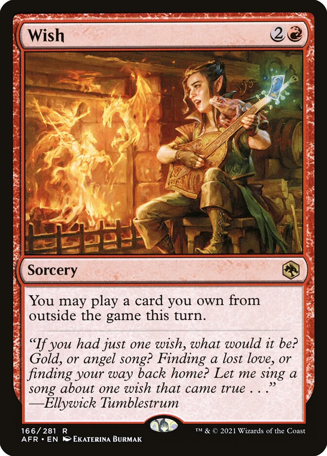 Wish 166 (Adventures in the Forgotten Realms)  - Foil | Good Games Modbury
