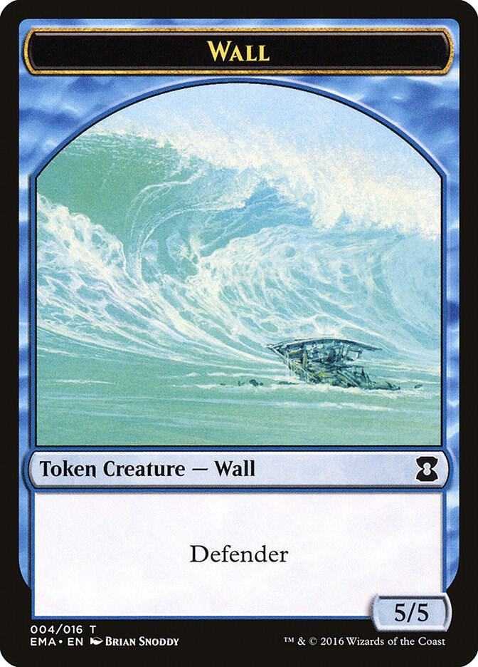 Wall Token 4/16 (Eternal Masters)  | Good Games Modbury