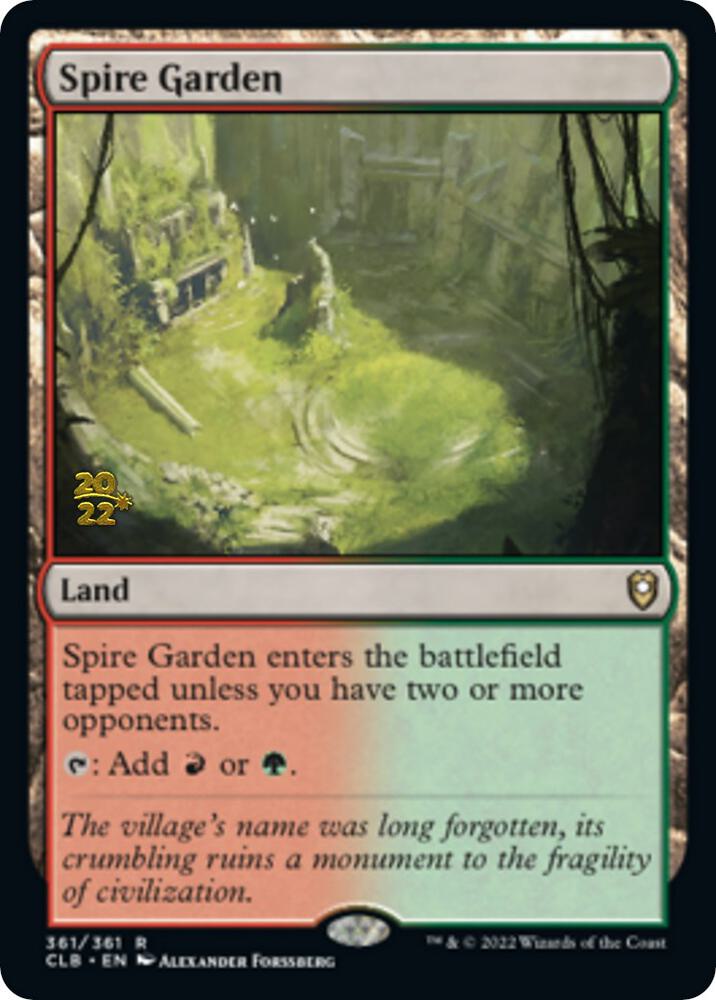 Spire Garden 361s/108 (Prerelease Cards)  - Foil | Good Games Modbury