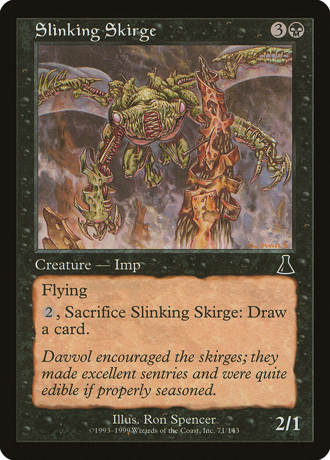 Slinking Skirge 71/143 (Urza's Destiny)  | Good Games Modbury
