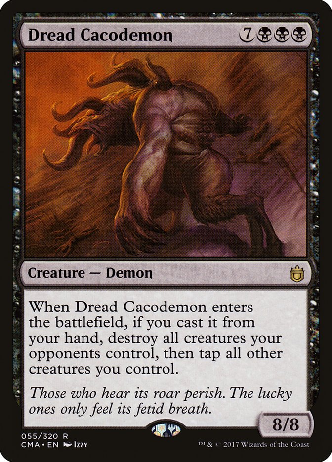 Dread Cacodemon 55/320 (Commander Anthology)  | Good Games Modbury
