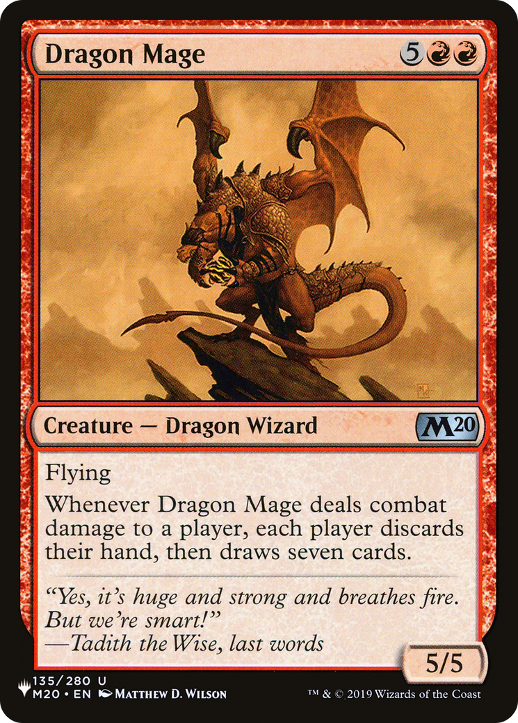 Dragon Mage [The List Reprints] | Good Games Modbury