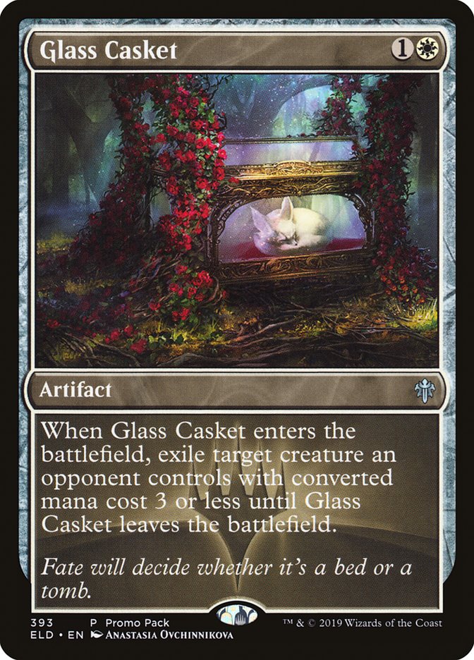 Glass Casket (Promo Pack) [Throne of Eldraine Promos] | Good Games Modbury