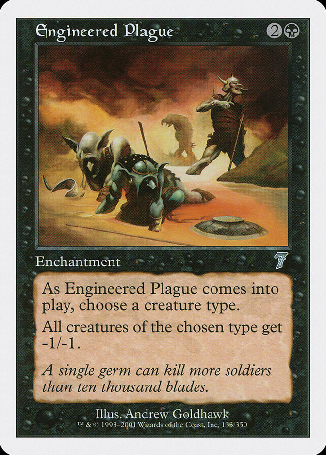 Engineered Plague 133/350 (7th Edition)  | Good Games Modbury