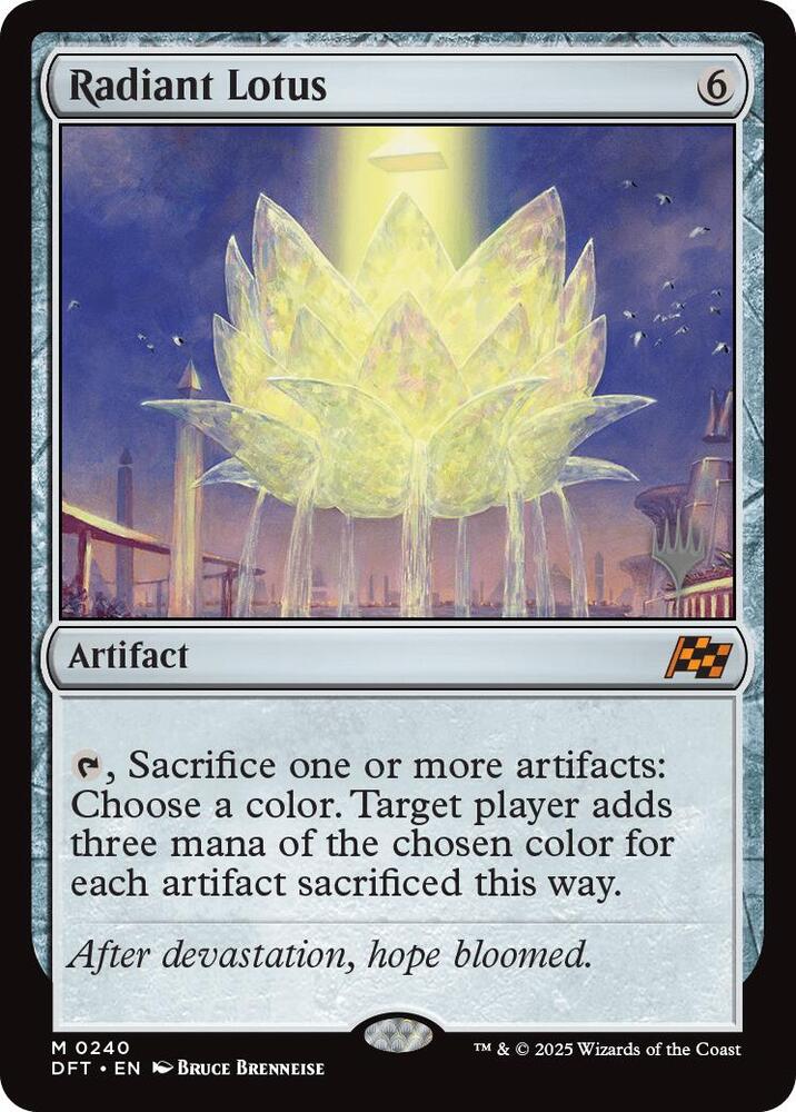 Radiant Lotus 240 (Promo Pack: Aetherdrift)  - Foil | Good Games Modbury