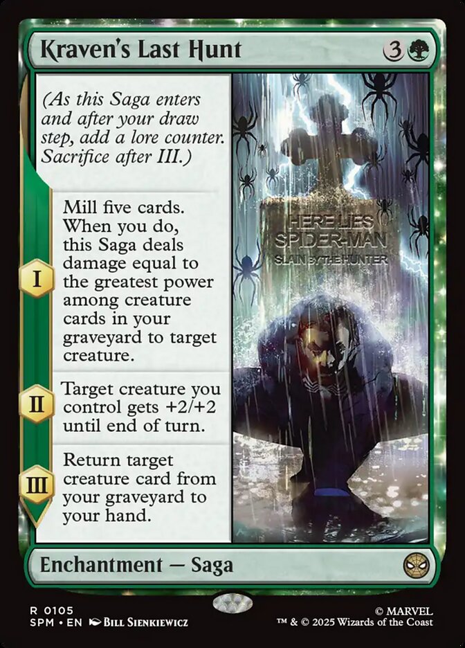 Kraven's Last Hunt 105/198 (Marvel's Spider-Man)  - Foil | Good Games Modbury
