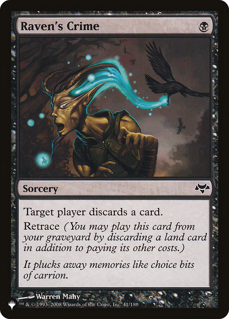 Raven's Crime [The List Reprints] | Good Games Modbury