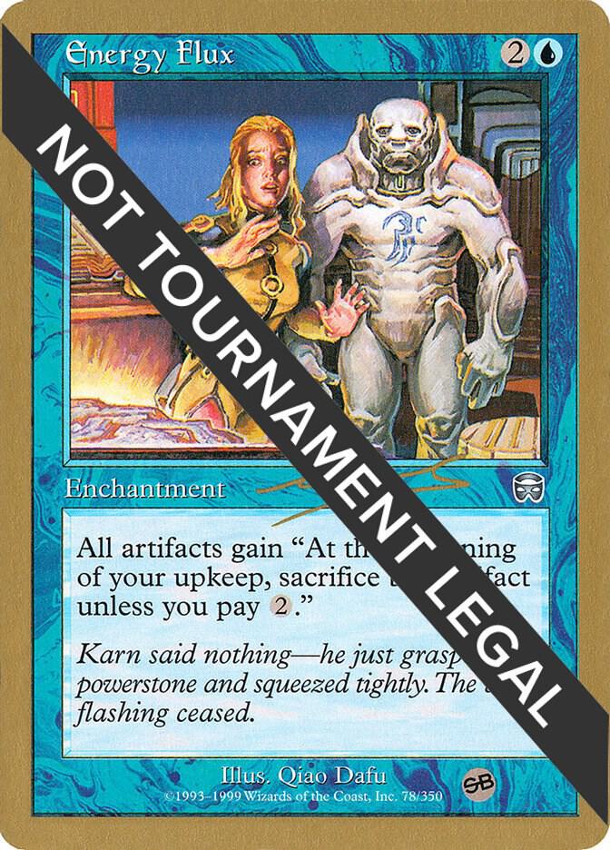 Energy Flux 2000 Nicolas Labarre MMQ SB nl78sb/117 (World Championship Decks)  | Good Games Modbury