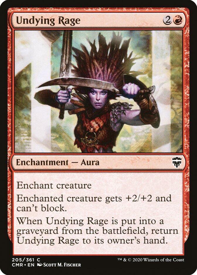 Undying Rage 205/361 (Commander Legends)  | Good Games Modbury