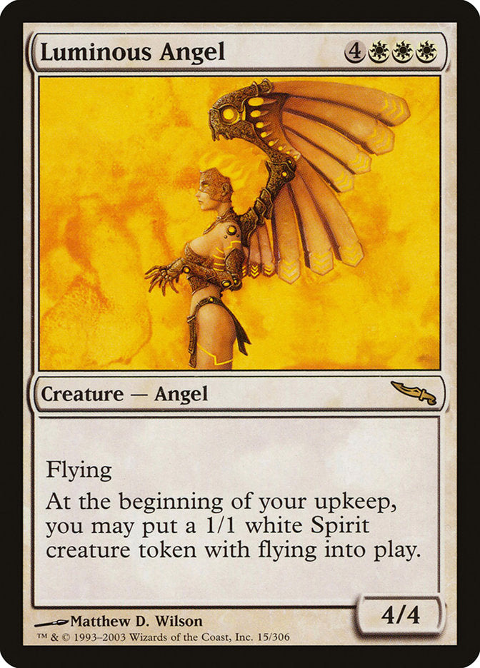 Luminous Angel [Mirrodin] | Good Games Modbury