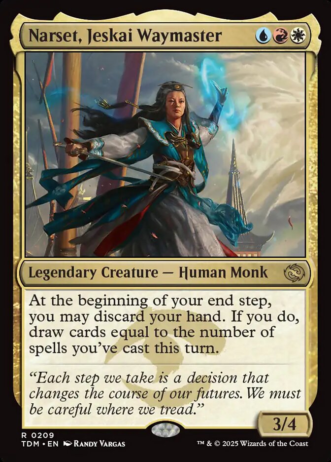 Narset, Jeskai Waymaster 209/291 (Tarkir: Dragonstorm)  | Good Games Modbury