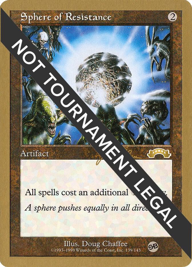 Sphere of Resistance 1999 Jakub Slemr EXO SB js139sb/111 (World Championship Decks)  | Good Games Modbury