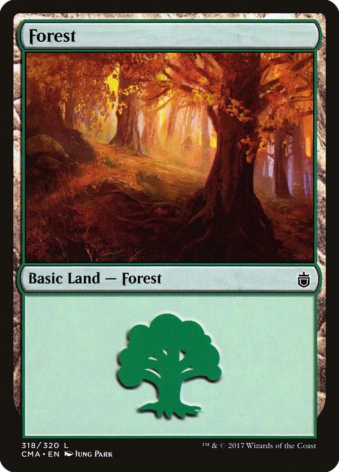 Forest 318/320 (Commander Anthology)  | Good Games Modbury
