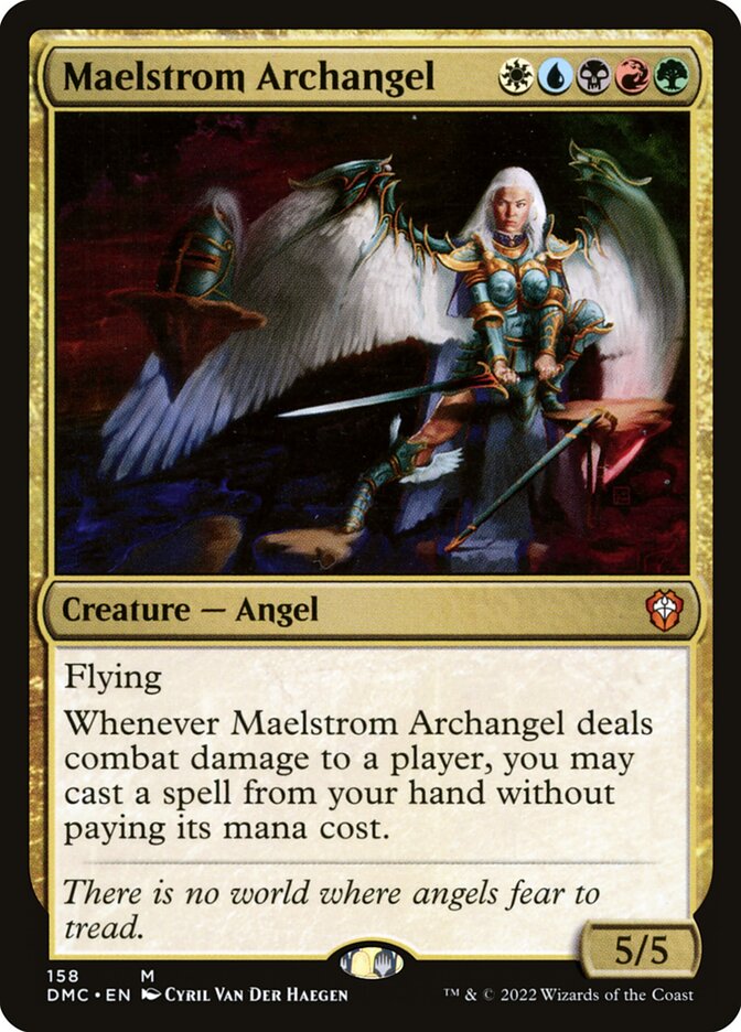 Maelstrom Archangel 158/50 (Commander: Dominaria United)  | Good Games Modbury
