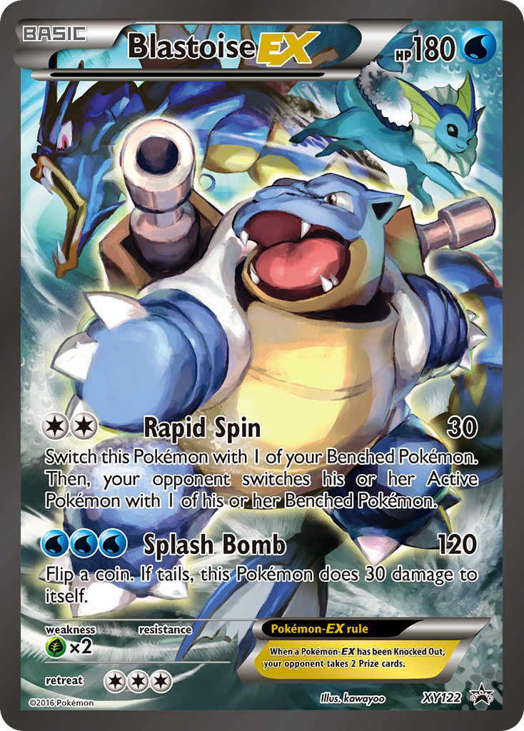Blastoise EX (XY122) [XY: Black Star Promos] | Good Games Modbury