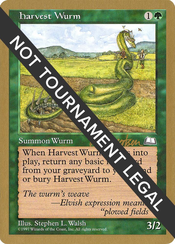 Harvest Wurm 1997 Svend Geertsen WTH sg130/131 (World Championship Decks)  | Good Games Modbury