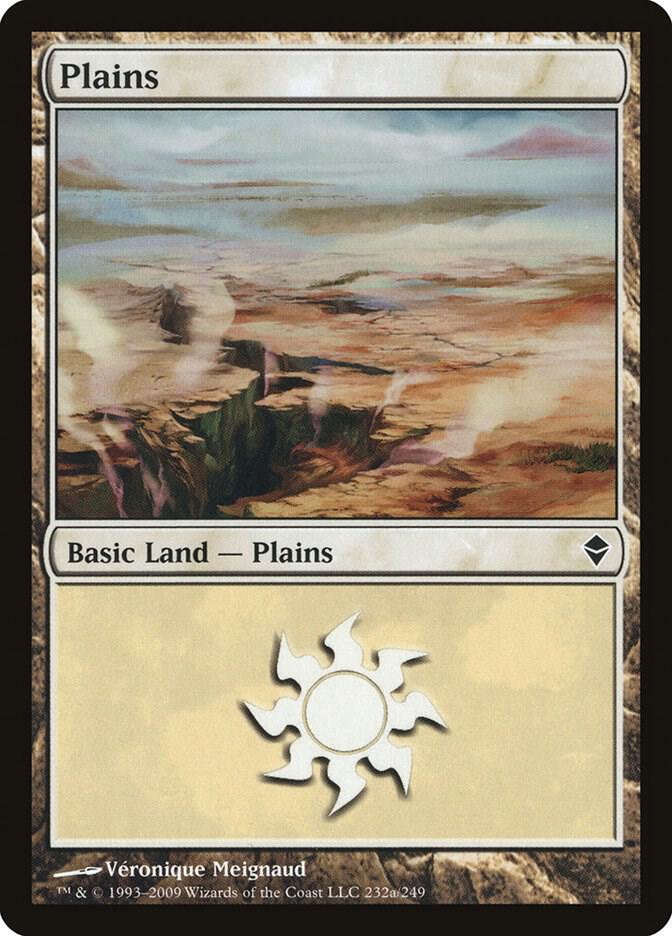 Plains 232/249 (Zendikar)  | Good Games Modbury