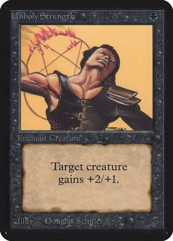 Unholy Strength 131/295 (Alpha Edition)  | Good Games Modbury