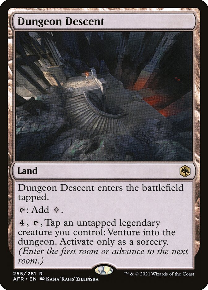 Dungeon Descent 255/281 (Adventures in the Forgotten Realms)  - Foil | Good Games Modbury