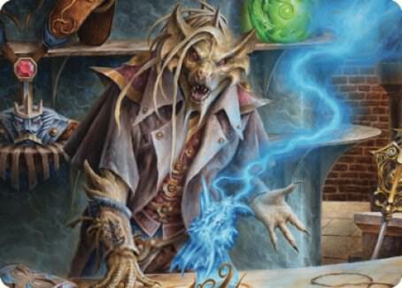 Renari Merchant of Marvels Art Card 30 (Art Series: Commander Legends: Battle for Baldur's Gate)  | Good Games Modbury