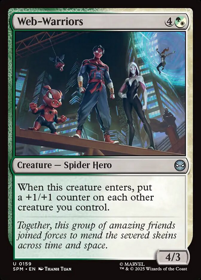 Web-Warriors 159/198 (Marvel's Spider-Man)  | Good Games Modbury