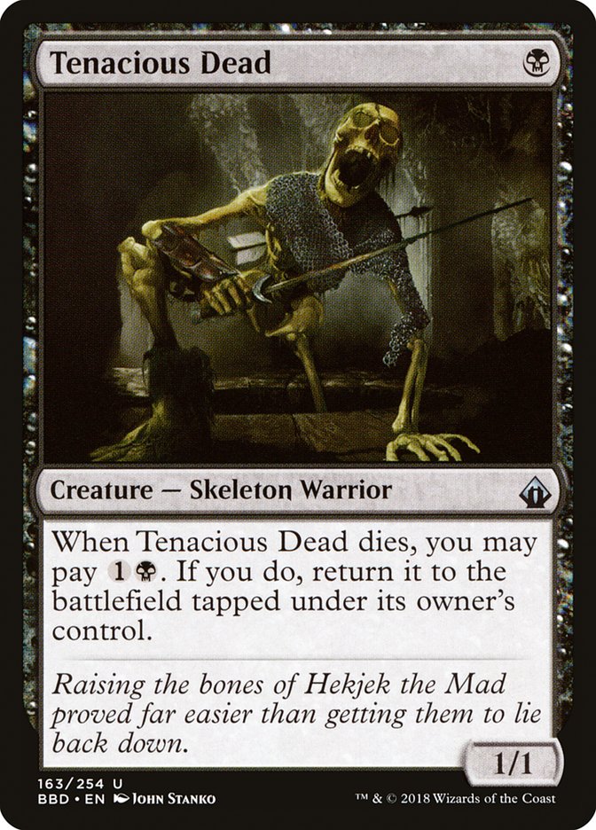 Tenacious Dead 163/254 (Battlebond)  - Foil | Good Games Modbury