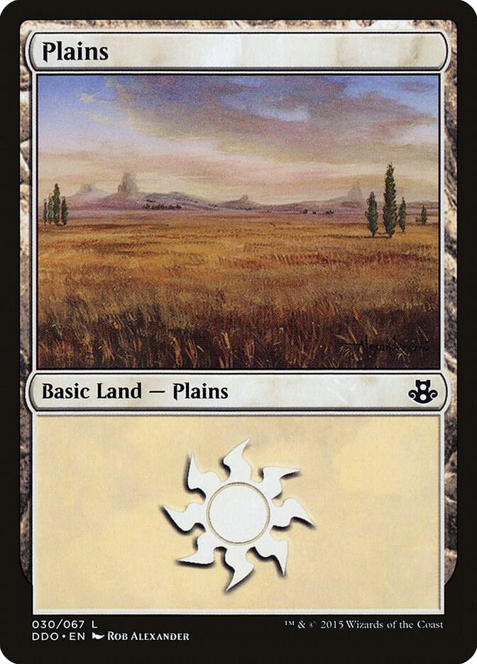 Plains 030 30/67 (Duel Decks: Elspeth vs. Kiora)  | Good Games Modbury