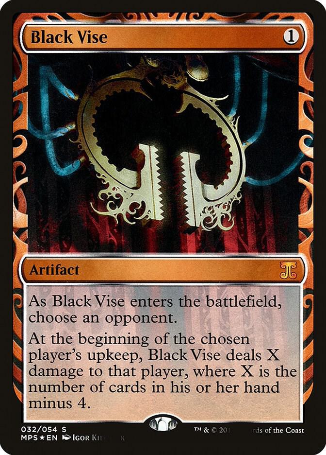 Black Vise 32/54 (Masterpiece Series: Kaladesh Inventions)  - Foil | Good Games Modbury