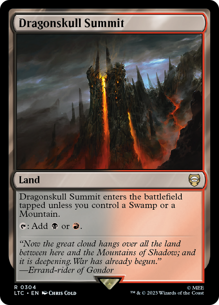 Dragonskull Summit [The Lord of the Rings: Tales of Middle-Earth Commander] | Good Games Modbury